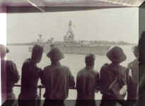 USS Houston (CA-30) in Darwin Harbor, 1942