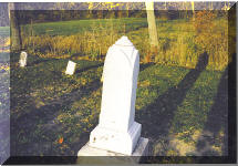 Headstone of Peter Mark 1776 - 1854