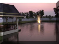 Fountain in Lake Nelly
